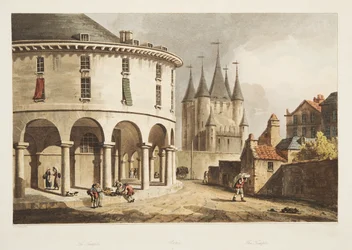 The Temple, illustration from Versailles, Paris and Saint Denis