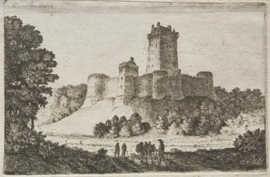 Borthwick Castle from the East