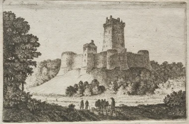 Borthwick Castle from the East