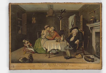 The Quiet Husband, Print Made by John June, c.1768