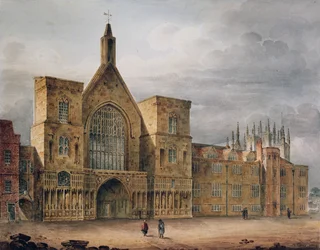 Entrance to Westminster Hall