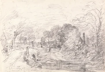 A Bridge near Salisbury Court, Perhaps Milford Bridge