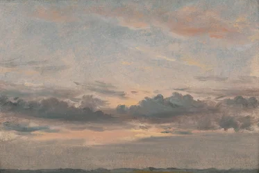 A Cloud Study, Sunset