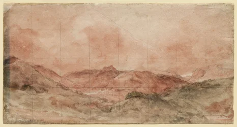 Bow Fell and Langdale Pikes