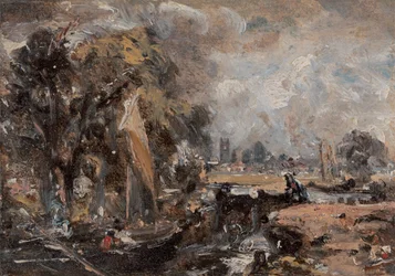 Dedham Lock, between 1819 and 1820