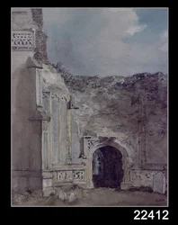 East Bergholt Church: North Archway of the Ruined Tower