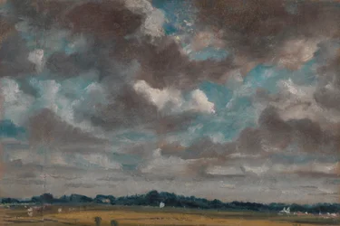 Extensive Landscape with Grey Clouds, ca. 1821