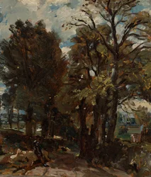 Fen Lane, East Bergholt, ca. 1811