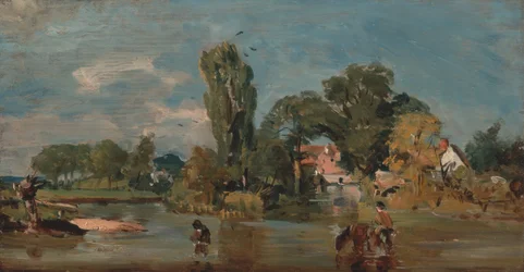 Flatford Mill, between 1810 and 1811