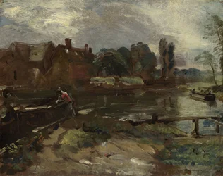 Flatford Mill from the Lock