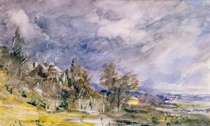 Hampstead Heath from near Well Walk