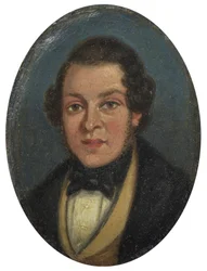 Miniature: Portrait of Abram Constable, Brother of the Artist