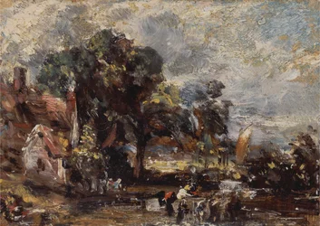 Sketch for The Haywain, ca. 1820