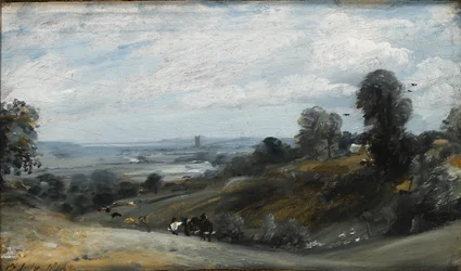 The Vale of Dedham from Langham, 1812