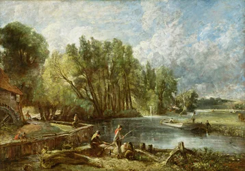 The Young Waltonians - Stratford Mill, c.1819-25