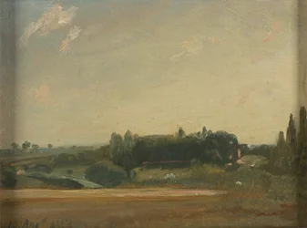 View Towards the Rectory, East Bergholt