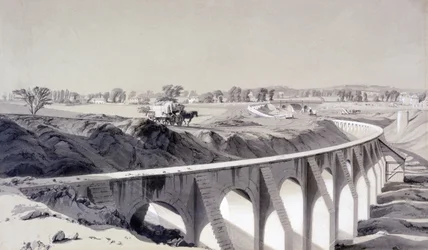 Boundary Wall, Camden Town Station, 14th October 1836