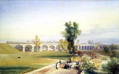 Dutch River Bridge, Hull and Doncaster Branch, North Eastern Railway, 1847
