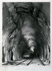Interior of Box Tunnel