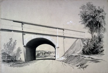 Oblique Bridge, Boxmoor, Hertfordshire, 12th June 1837