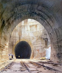 Ventilation Shaft in Kilsby Tunnel, Northamptonshire, London & Birmingham Railway