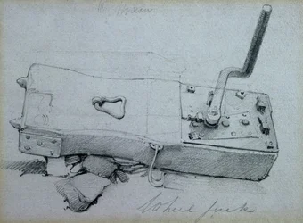 Wheel jack, 1830s