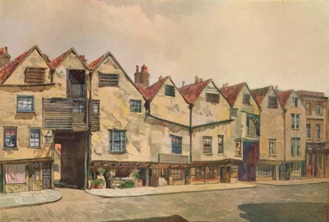 Ancient Tenements in Bermondsey Street, Bermondsey, London, 1886-1926