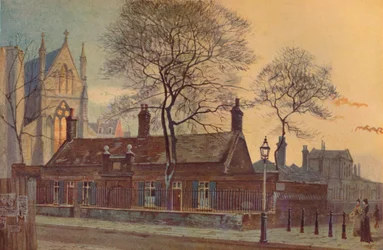 Butlers Almshouses, Westminster, London, 1879