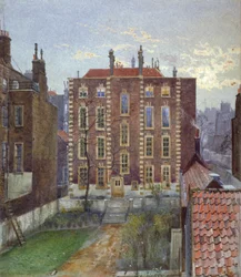 House on Austin Friars Street, City of London, 1881