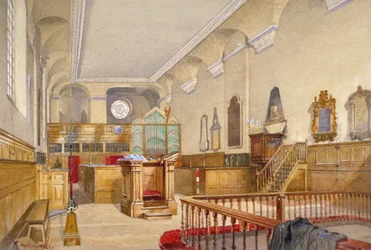 Interior view of St Michael