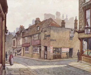 Lost London: Old Houses in Snowfields, Bermondsey