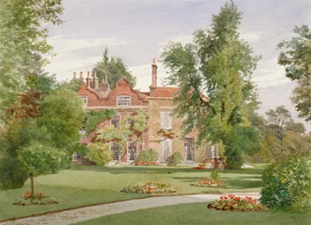 Side view of Raleigh House, Brixton Hill, Lambeth, London