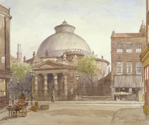 Spa Fields Chapel, Exmouth Street, Finsbury, London, 1886