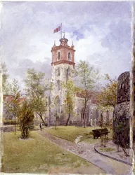 St Giles without Cripplegate, London, 1882