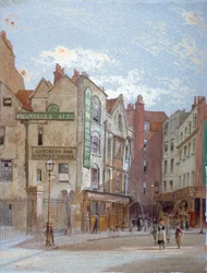 View of Woods Hotel, Portugal Street, Westminster, London, c1880