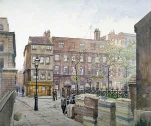 View of buildings in Great St Helen