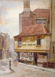 View of the Old Curiosity Shop, Portsmouth Street, Westminster, London