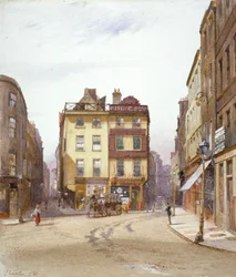 Wych Street and Holywell Street, Westminster, London