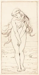 Standing Nude with Crossed Arms