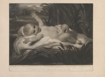 Moses in the Bulrushes (Reclining Child)
