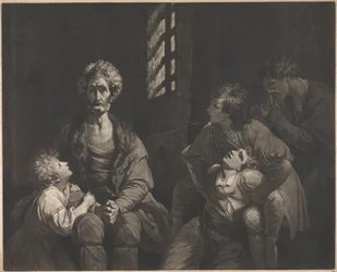 Count Ugolino della Gherardesca and His Sons in Prison