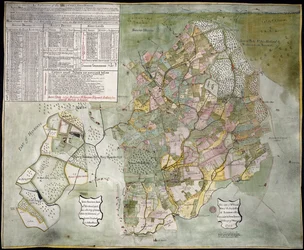 Map of the Forest and Manor of Fecknam