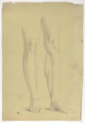 Legs after Antique Statue of Standing Figure