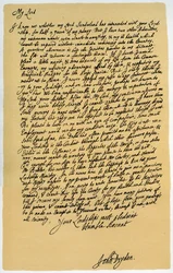 Letter from John Dryden to Laurence Hyde