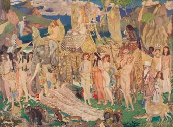 Ivory, Apes and Peacocks: The Queen of Sheba, c. 1909