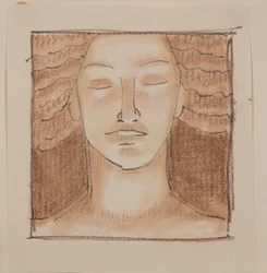 Untitled [Male face]