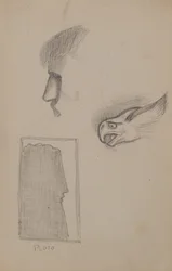 Untitled [Pencil sketches]