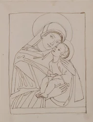 Untitled [Virgin and Child]