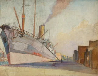 The cable-laying ship 