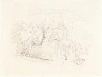Lovers under a Tree